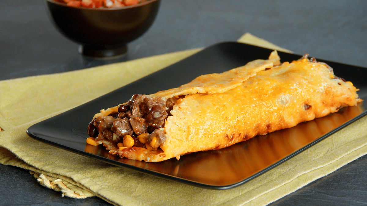 Burrito de gouda