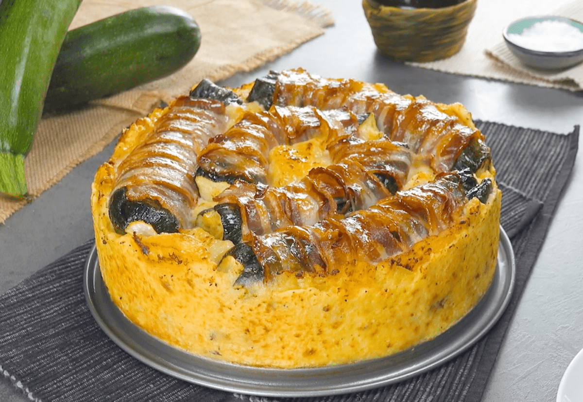 Recette de hachis Parmentier original avec des courgettes farcies au fromage