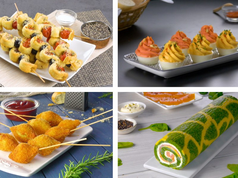 10 recettes d'apéritifs raffinés | Entrées rapides