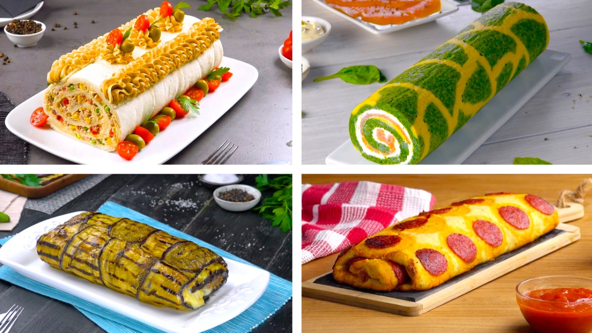 6 recettes de roulés délicieux pour votre plus grand plaisir
