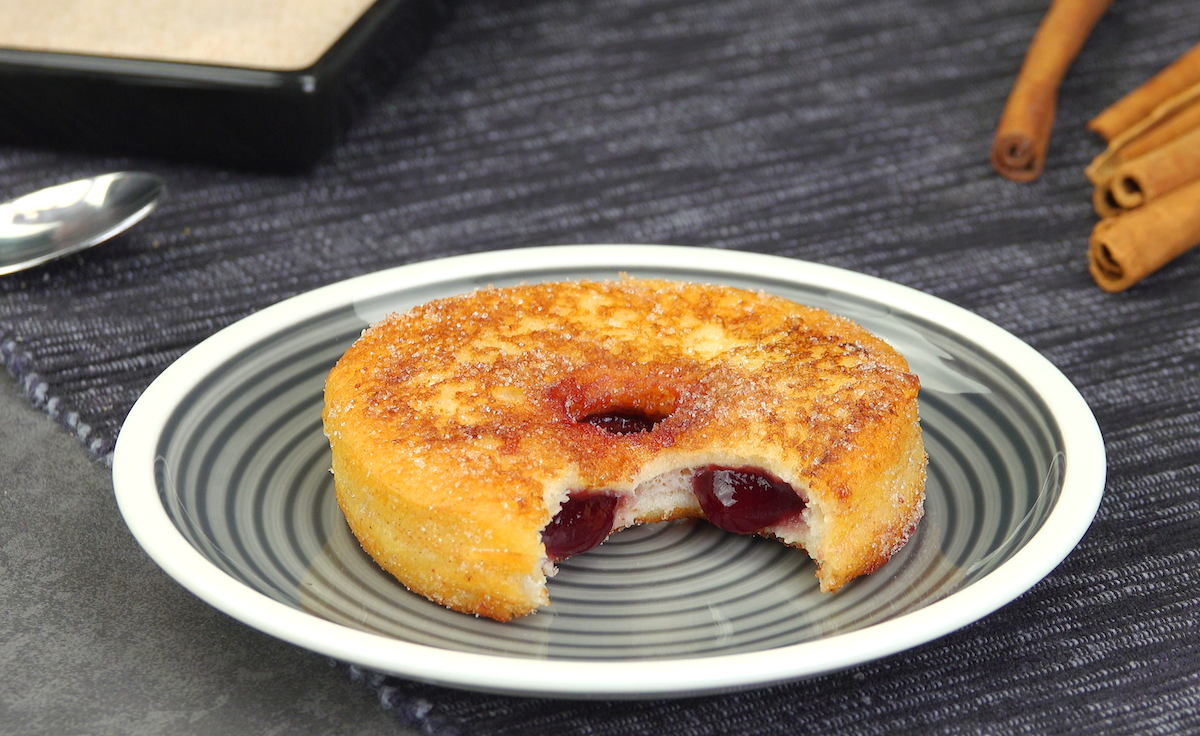 donut à la confiture