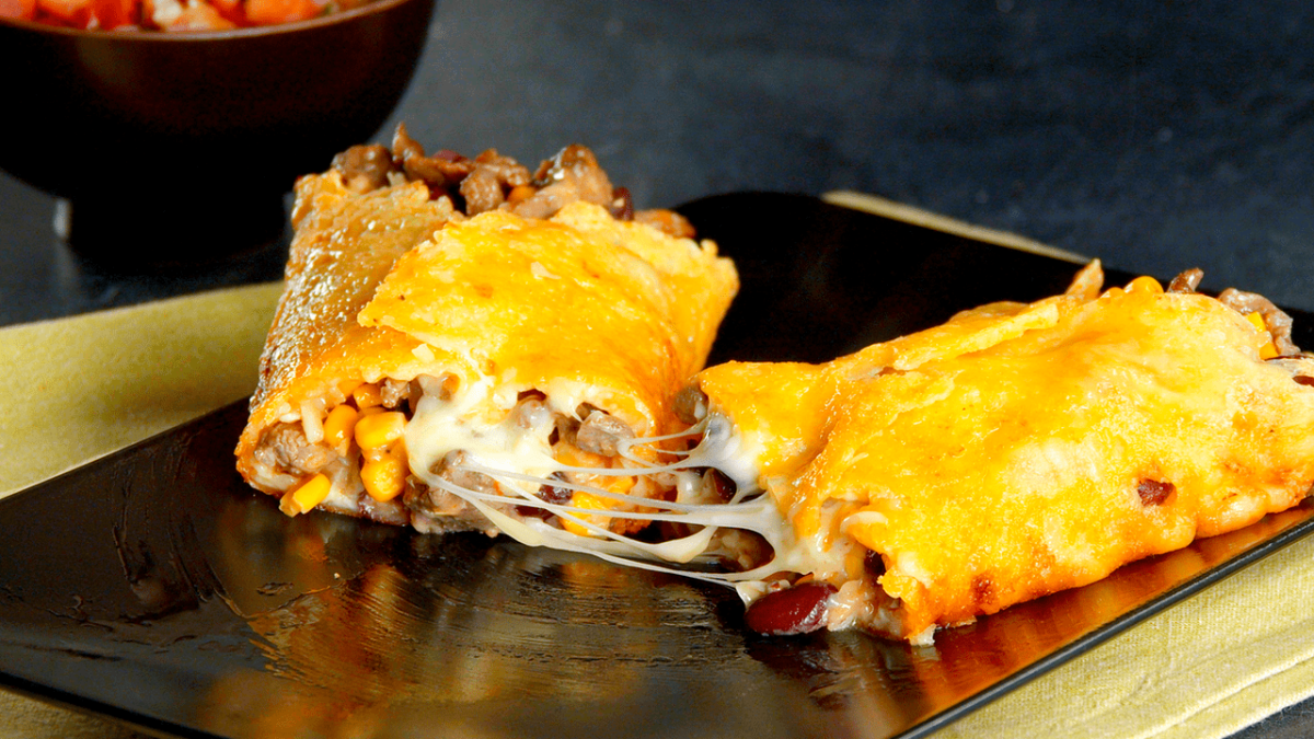 3 recettes de burrito avec beaucoup de fromage - Burrito revisité !