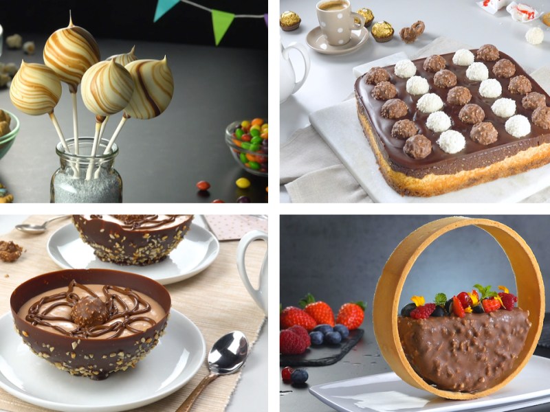 6 recettes de desserts pour les gourmands qui aiment les Ferrero Rocher