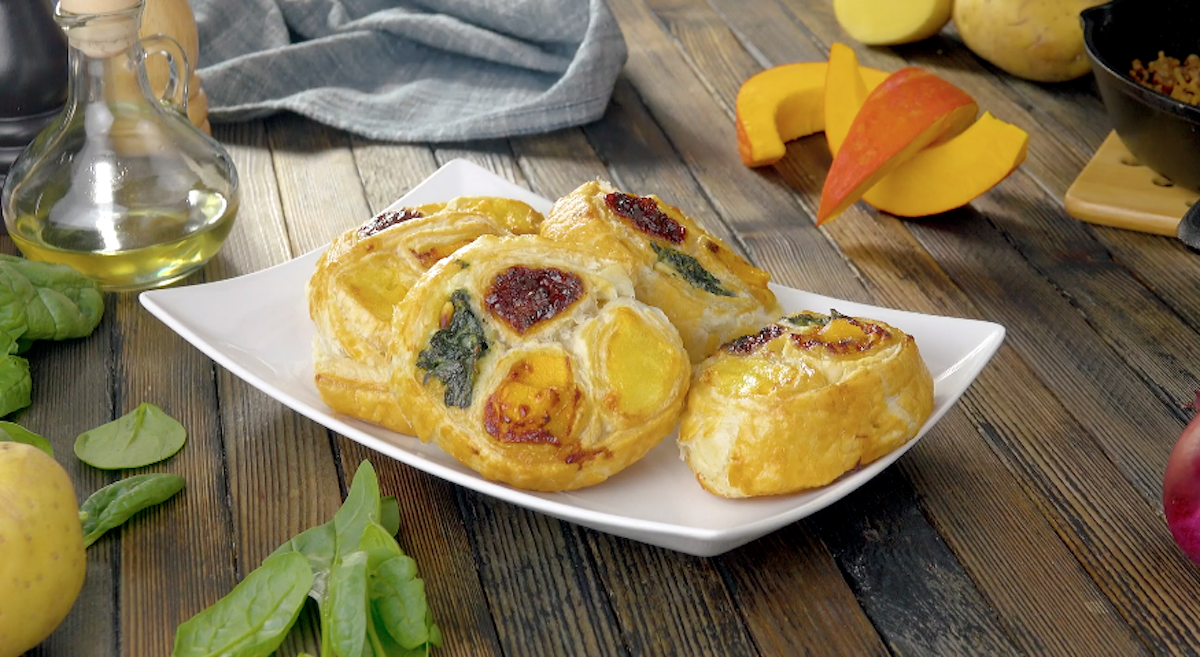feuilleté à la citrouille