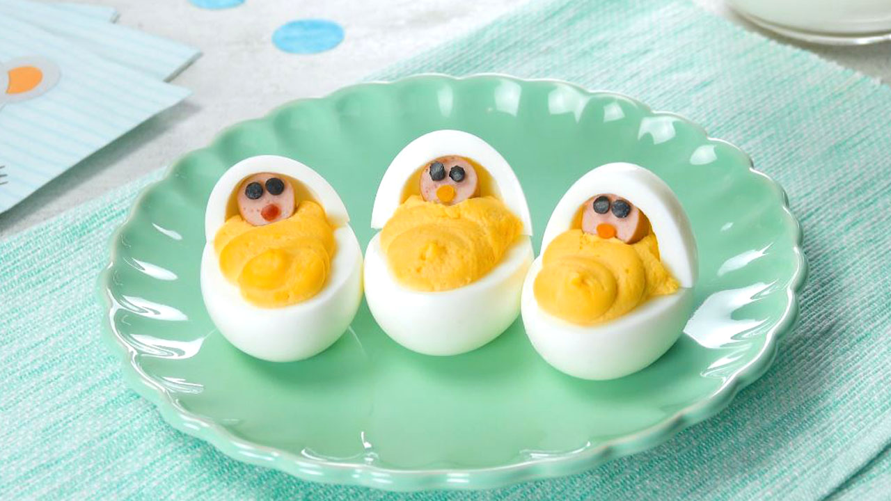 poussettes en œufs